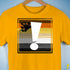 Bear Pride Flag Exclamation Point Premium Unisex T-Shirt - Gold
